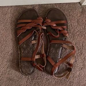 Brand new light brown Sandals